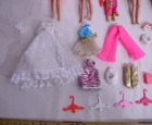 TOPPER TOYS 1970 DAWN DOLL LOT X5 DOLLS WITH EXTRA OUTFITS & DOLL CASE — photo 4