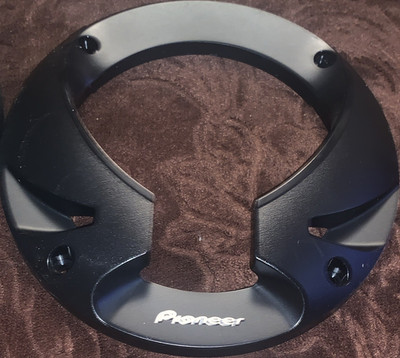 Pioneer Car Speaker Grill Covers Set of 2 Black Pair Replacement