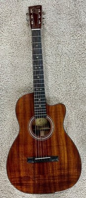 Recording King RP2-729-C All Solid Koa OO Size Cutaway Acoustic Guitar #1