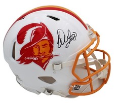 Warren Sapp Signed Tampa Bay Buccaneers Speed Authentic 1976-96 Throwback Helmet