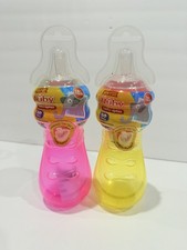 Nuby Toddler Sippy Cups 18m 14oz No Spill BPA Free Lot of 2 Sport Sipper New