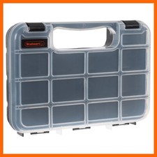 Hardware Organizer Box with Dividers - 14 Compartment Small Parts Organizer P...
