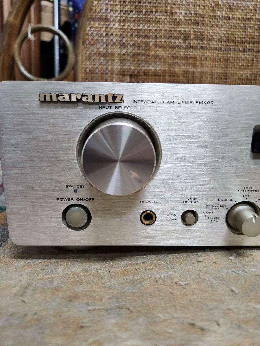 Marantz PM-4001 Stereo Integrated Amplifier Remote Included
