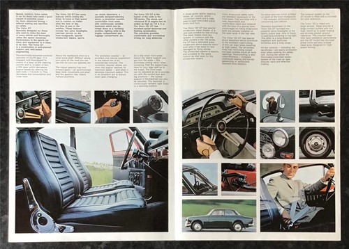 VOLVO 123 GT Car Sales Brochure DEC 1967 #RK 2889 12.67 20.000 - Picture 4 of 4