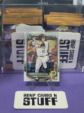 2025 Bowman Chrome Draft- 1st Bowman Easton Carmichael #BDC-50 Lazer Refractor