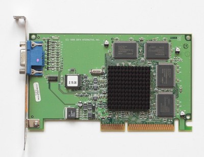 AGP graphics card - 3DFX Voodoo 3 Velocity 100 8MB  - TESTED - NO TARIFF