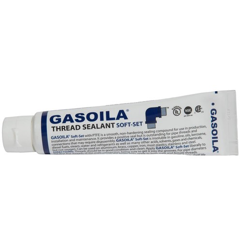 Gasoila Soft-Set Pipe Thread Sealant – Non-Hardening Paste for Metal &... 