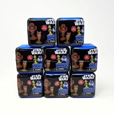 Disney Star Wars Chibi Snapz - Lot of 8 Sealed Blind Cubes