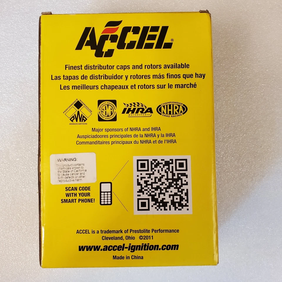 ACCEL 120142 Distributor Cap / Crab Style Black Cap - Fits Chevy / GMC VORTEC V6 - Image 4 of 4