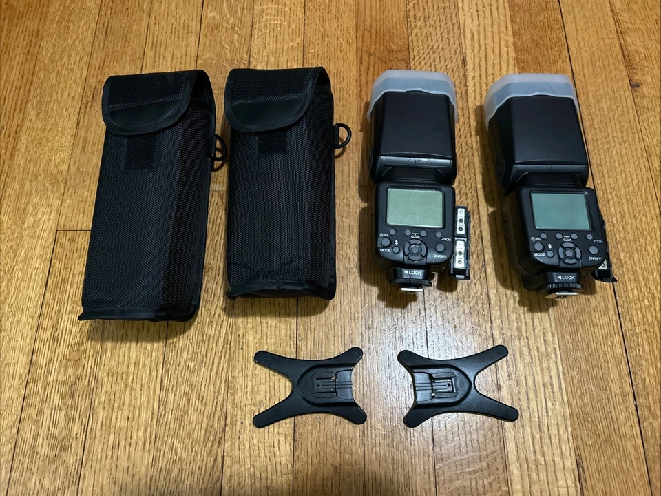 SUNPAK DF4000U External Flashes (READ DESCRIPTION) - Image 2 of 4