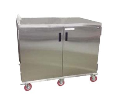 Carter-Hoffmann ETDTT20 Stainless Steel 20 Tray Economy Patient Tray Cart w/ ...