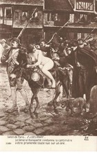 Nu - Tableaux - E.J. Delahay - Le Général Bonaparte condamne la cantinière