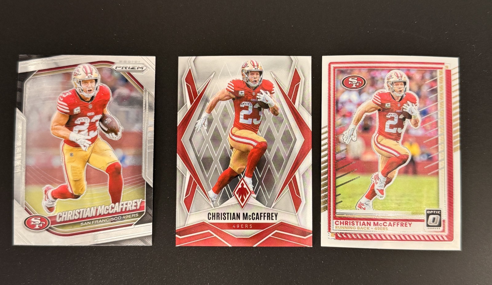 2025 Christian Mccaffrey 3 Card Lot