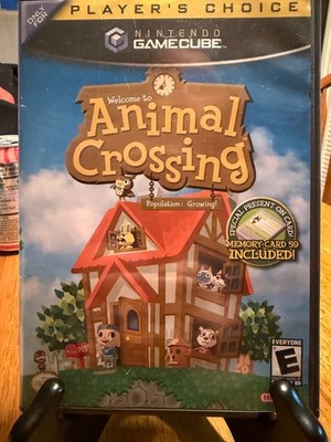 Animal Crossing (Nintendo GameCube, 2002) CIB memory card players choice
