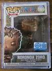 Funko Exclusive Pop Plus Roronoa Zoro Bronze Statue One Piece 1901