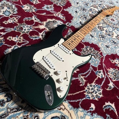 Greco WS-STD Dark Green Strat Typ E-Gitarre Hergestellt in Japan Ahorn Hals