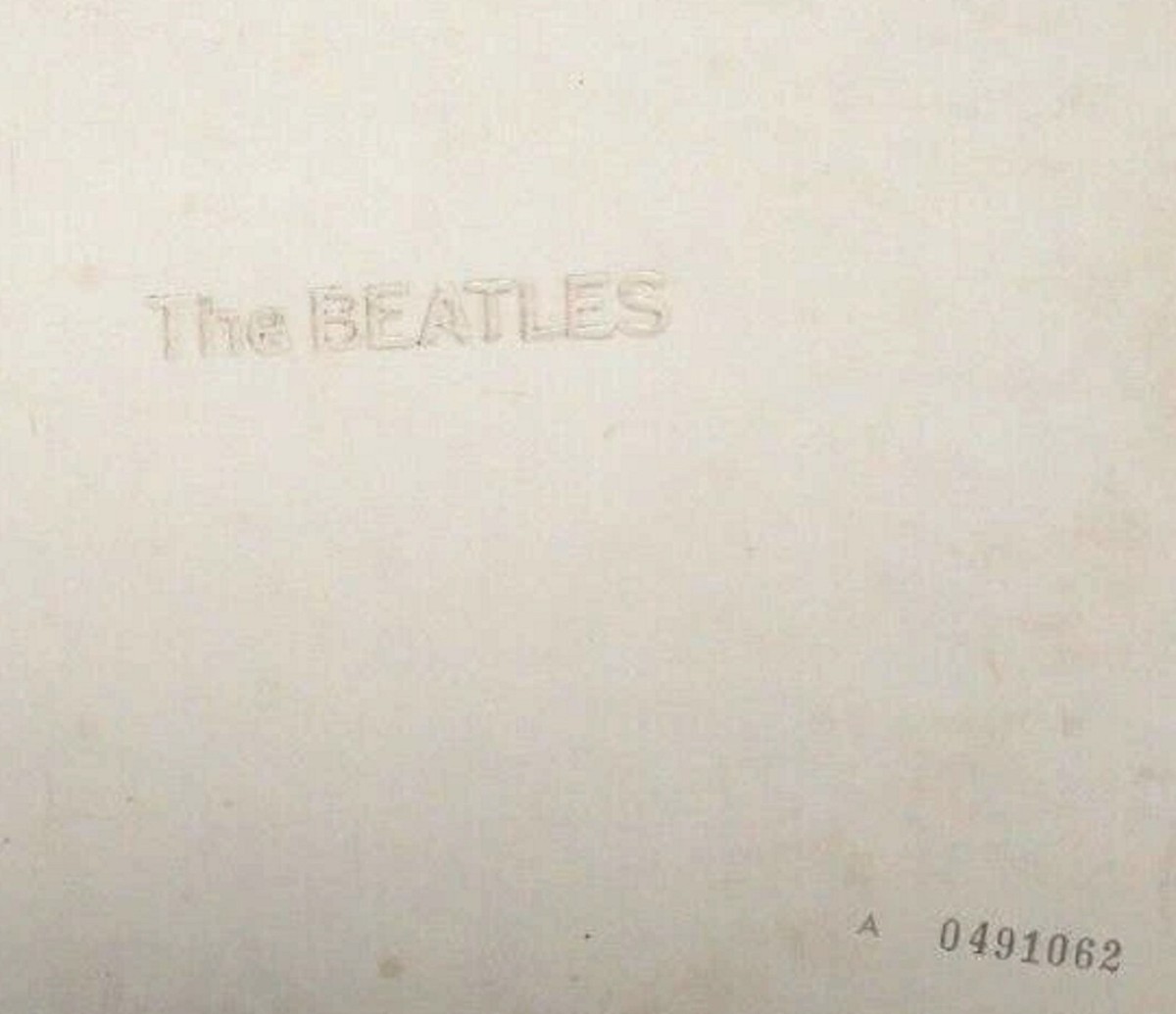 BEATLES The White Album Vintage 1968 Apple SWBO-101 2 LP Low