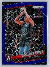2025 Panini Prizm WNBA #107 Brionna Jones Blue Velocity Prizms