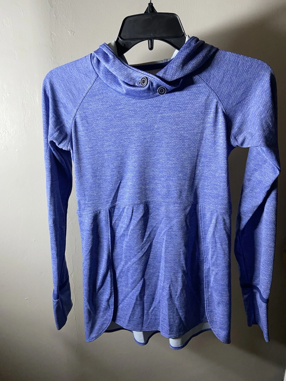 Marmot XS Blue Outdoor Lightweight Breathable Long Sleeve Hooded