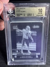 2022 Panini Absolute Glass Pat Tillman Case Hit BGS 10 Pristine POP Rare SSP