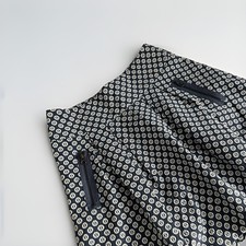 Maeve Anthropologie Colette Skirt Sz 8 Moroccan Blue Pockets Preppy College Chic