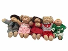 Cabbage Patch Kids Dolls - Vintage Set Of 5 With Original Outfits - Pre-Owned