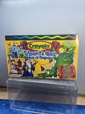 1999 Crayola Wizards Giant Box of 120 Crayons Set Rare NEW/Sealed