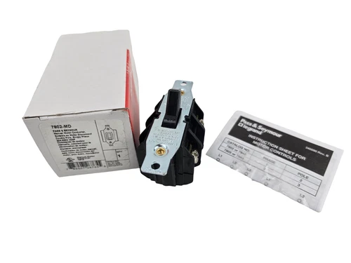 Legrand P&S 7802-MD Manual Motor Controller 2-POLE 1-PHASE 30A 600V 10HP