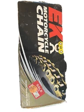 EK MVXZ2-525 MOTORCYCLE CHAIN 120 LINKS TENSILE STRENGTH 9300 lbs PINK