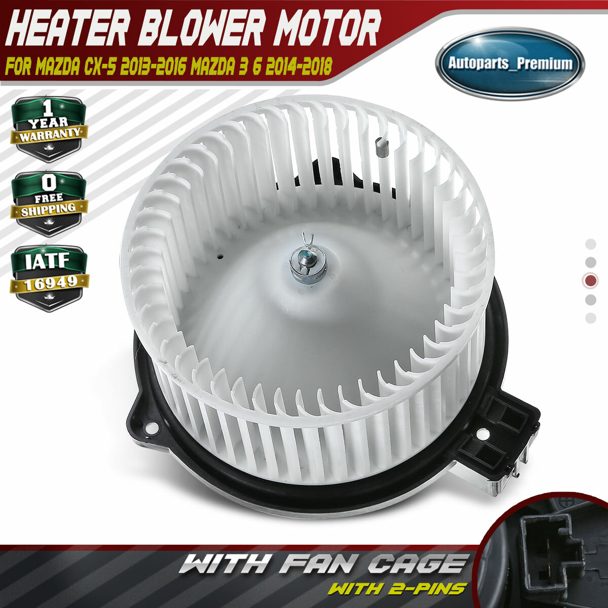 Heater Blend Door Actuator Suitable For Ford Ranger PX + Mazda BT-50 –  Maxcool Auto Parts A/C AC ヒーター ヒーター ファン ブロワー モーター フォード レンジャー マツダ BT-50 2.5 3.0 UR83-6