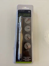 e-circuit 4-In-1 Stylus. Black Ink Pen, Stylus, Flashlight & Laser. 2019.