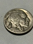 1936 buffalo nickel nice coin free shipping