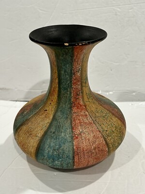 Mid Century Style Vase Multicolor CERAMIC Novelty Decor 6