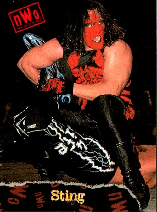 1998 Topps WCW/nWo Vintage Wrestling Card #02 Sting 🦂