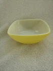 Pyrex 410 Square Yellow Bowl 12 oz