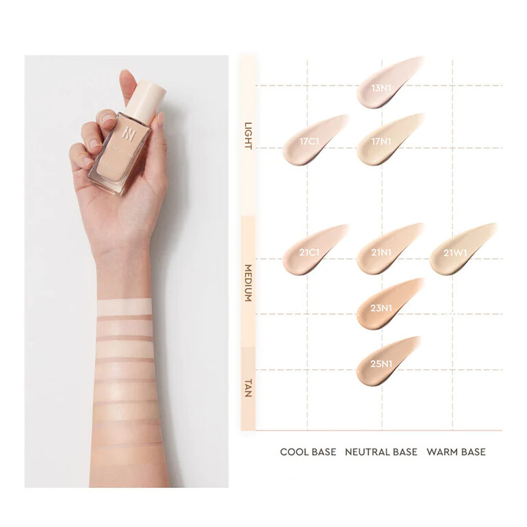 HERA Reflection Skin Glow Foundation SPF22 PA++ 30g | eBay