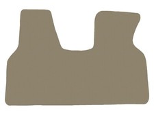 Dunkelbeige Fußmatten, Autoteppiche für VW T4 Sitze version 1+2 1990-2003, 14xRa