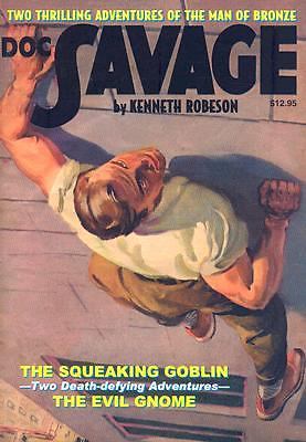 The Squeaking Goblin / The Evil Gnome (Doc Savage, Vol. 12)  paperback Used - V