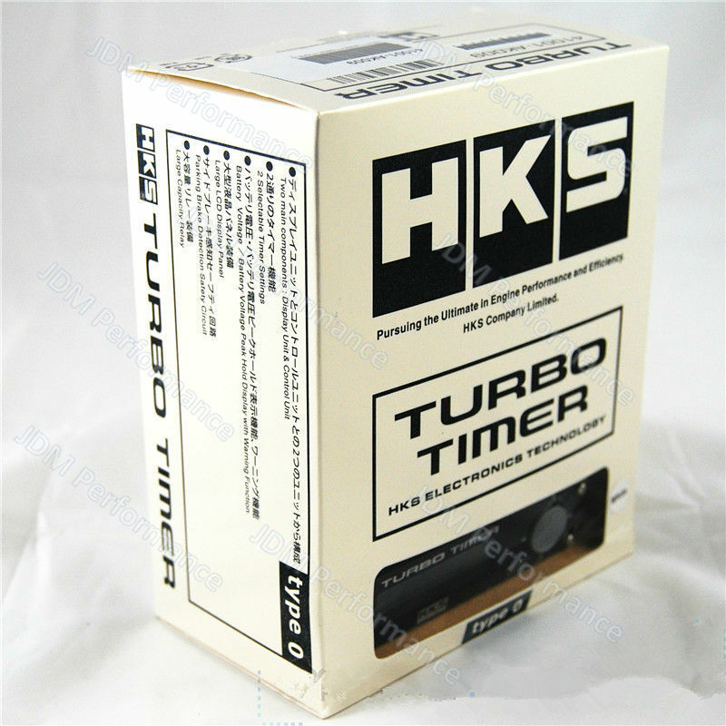 HKS Universal Auto Car Type 0 Turbo Timer with White LED Digital