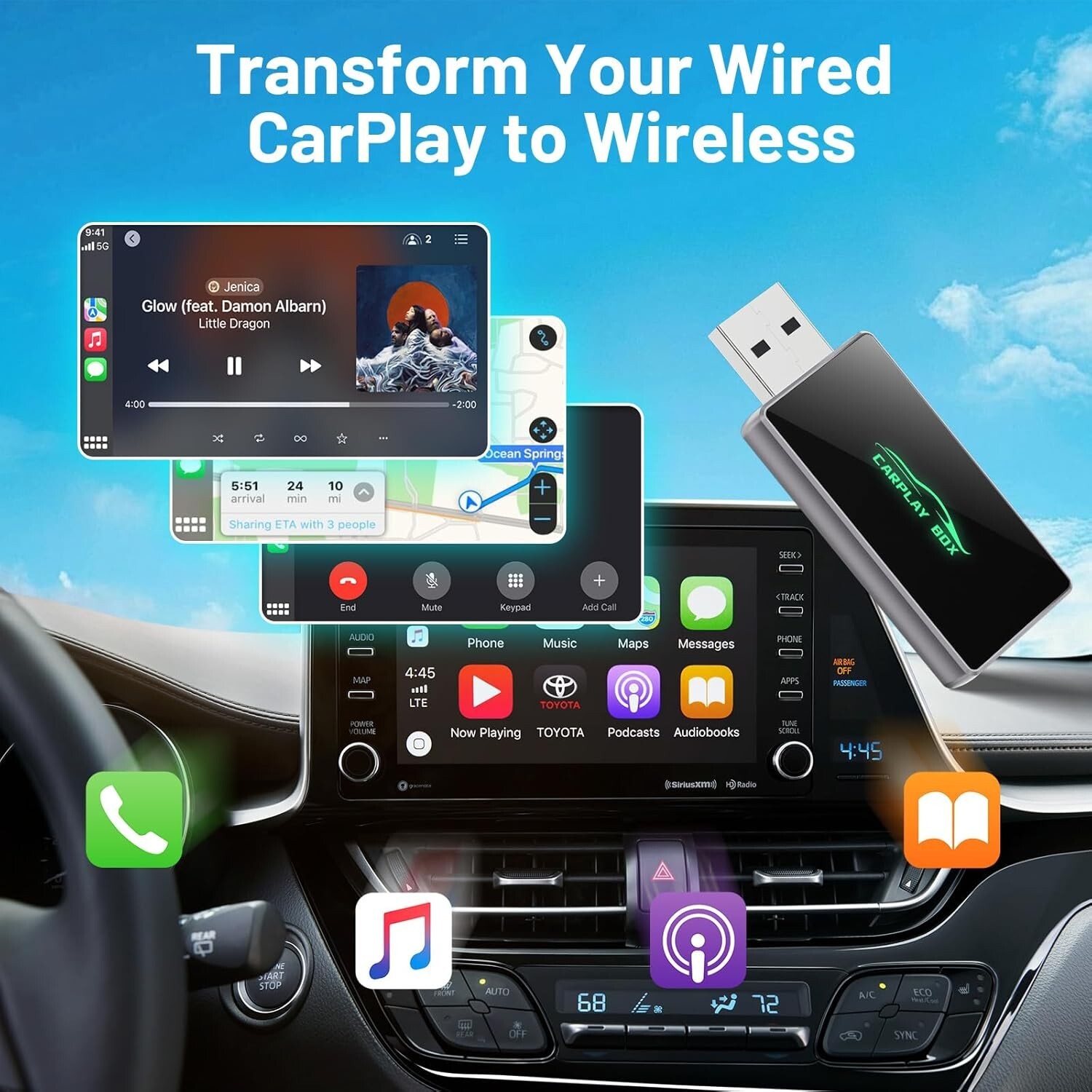 Ofottofo CarPlay Wireless iPhone: Test e Recensione Upgrade 2025 - 3