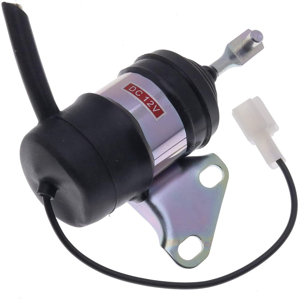 Stop Solenoid Valve Fits Kubota TG1860, T1600H, Z482 Engines - Universal Equipment Part