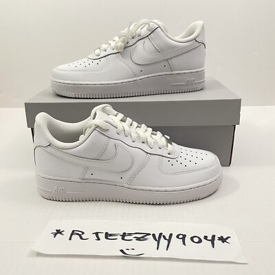 DS Mens Size 8 | Nike Air Force 1 Low '07 Triple White Shoes