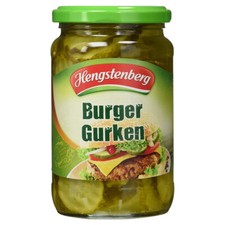 Hengstenberg Burger Concombre Délicieux Vives Disques Dans Glas