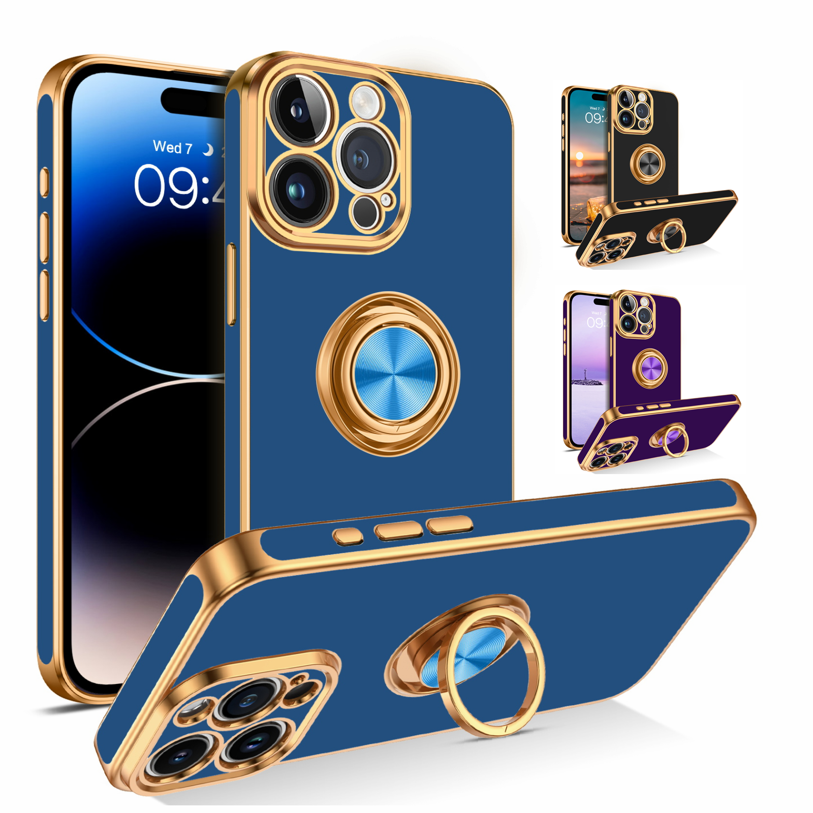 For iPhone 15 Pro Max Phone Case Heavy Duty Shockproof Cover ✅Military Grade
