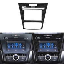 1pcs Carbon Fiber Center Radio Console Cover Trim For Acura Ilx 2016-22 1pcs Carbon Fiber Center Radio Console Cover Trim For Acura Ilx 2016-22