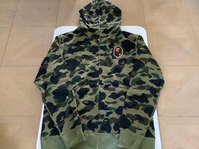 A Bathing Ape camo Parker 初期 1ST CAMO SEPARATE SHARK FULL ZIP HOODIE | bape.com