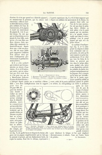 Motocyclettes et Bicyclettes nouvelles - - Article de presse 1904 - Imagen 3 de 3