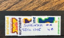 TIMBRES SURINAME SERIE 1975 NEUFS ** MNH