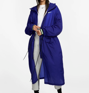 nike swoosh long jacket