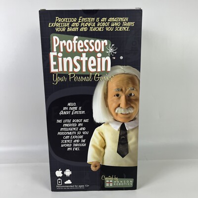 Hanson Robotics Professor Einstein Robot Your Personal Genius NEW